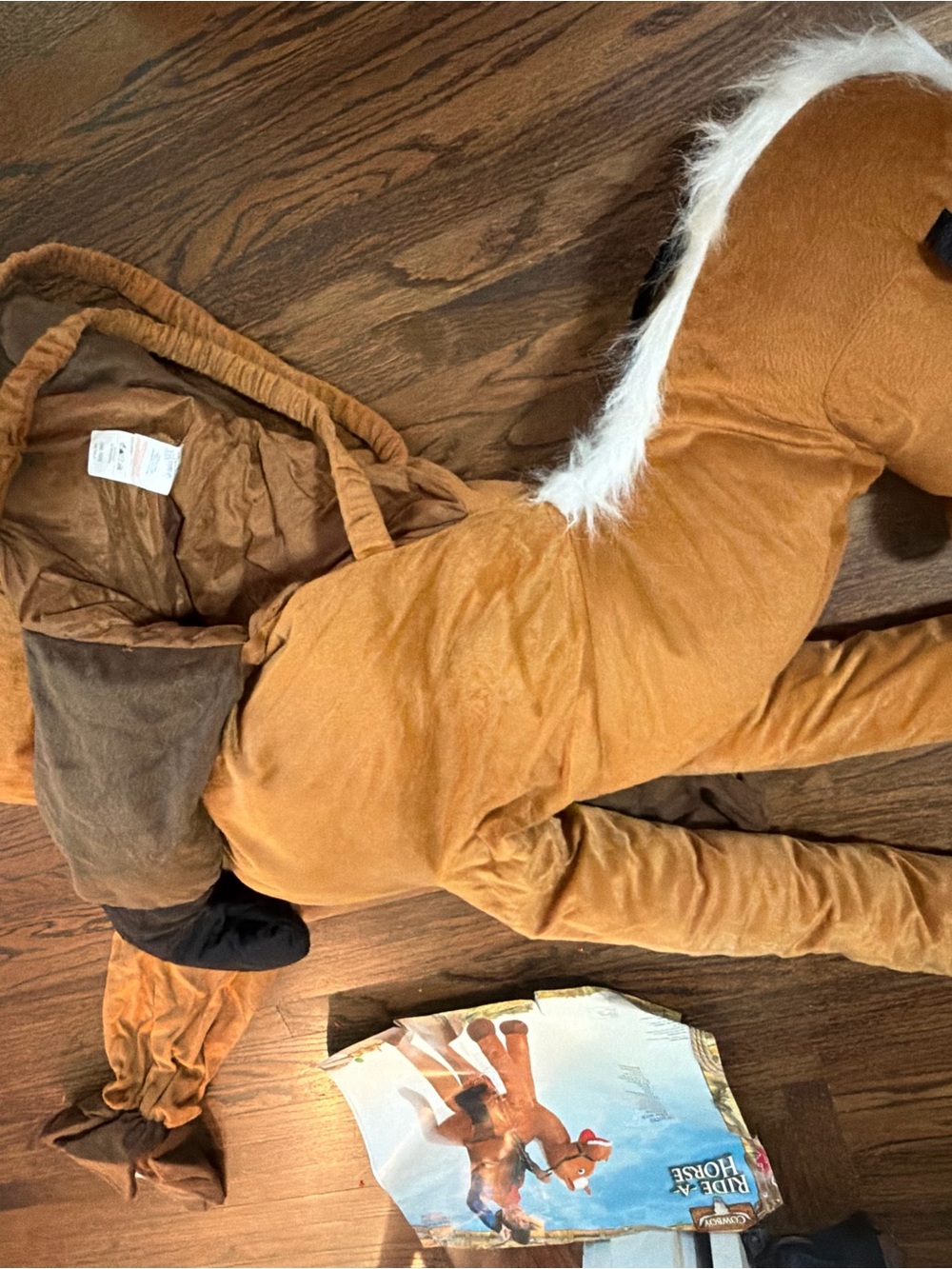Ride a horse adults and toddler Halloween costume